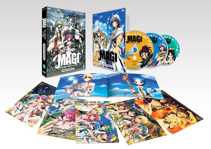 DVD Magi: The Labyrinth of Magic Season 1-3 Vol. 1-63 End English SUB +  Shipping